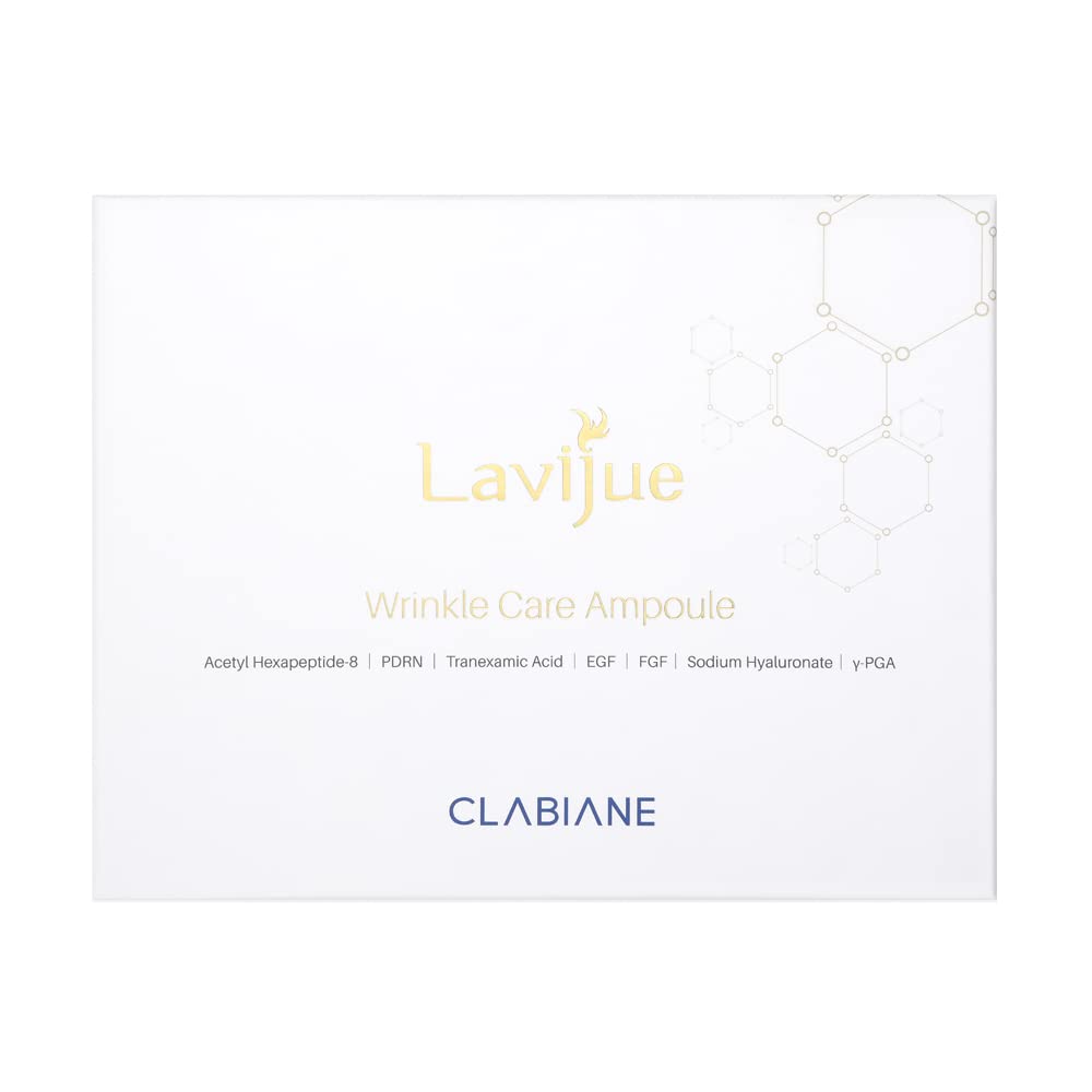Clabiane Lavijue Wrinkle Care Ampoule – 0.5 fl oz | Intensive Anti-Aging & Skin Rejuvenation Serum