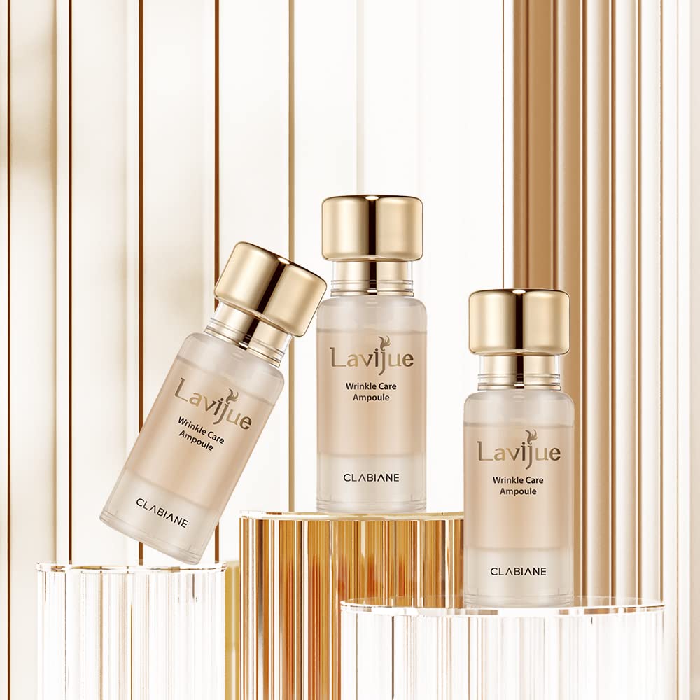 Clabiane Lavijue Wrinkle Care Ampoule – 0.5 fl oz | Intensive Anti-Aging & Skin Rejuvenation Serum