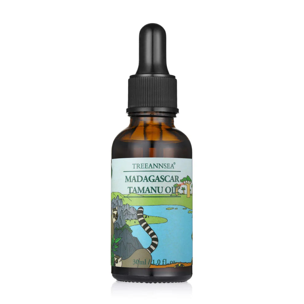 TREEANNSEA Madagascar Tamanu Oil – 30ml / 1.01 fl oz | 100% Pure, Cold-Pressed Seed Oil