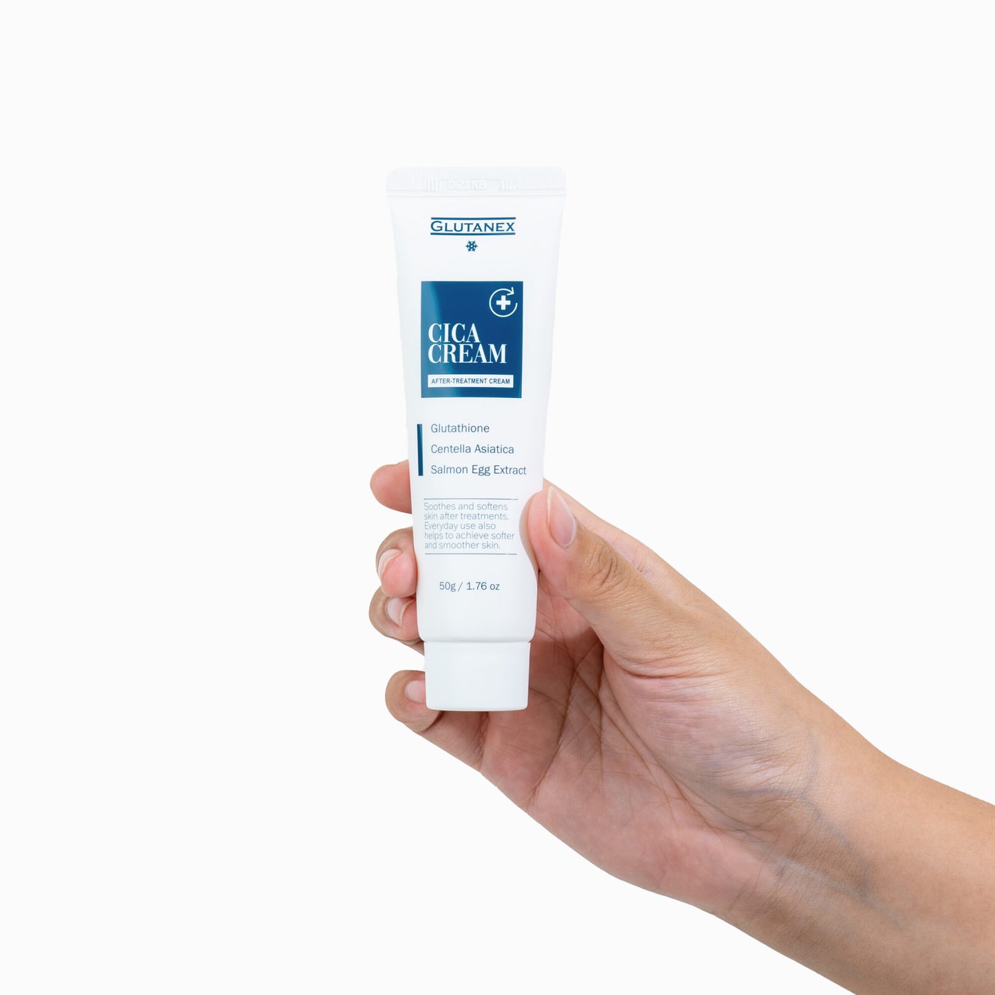 Glutanex Cica Cream – 1.76 oz | Post-Laser Recovery Cream with EGF, PDRN & Centella