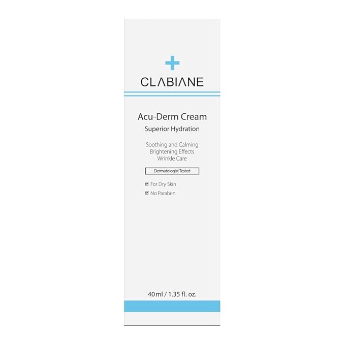 Clabiane Acu-Derm Cream – 40ml | Dual-Function Wrinkle Care & Brightening Post-Procedure Cream