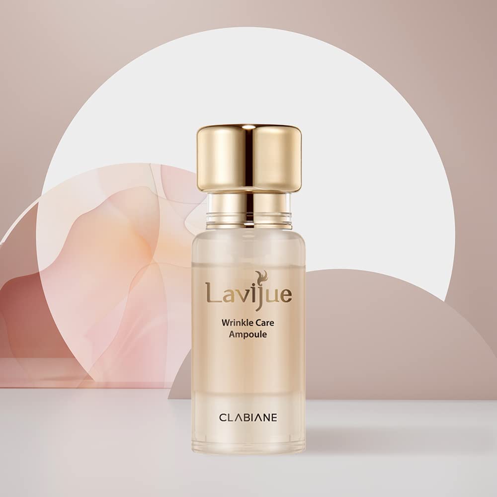Clabiane Lavijue Wrinkle Care Ampoule – 0.5 fl oz | Intensive Anti-Aging & Skin Rejuvenation Serum