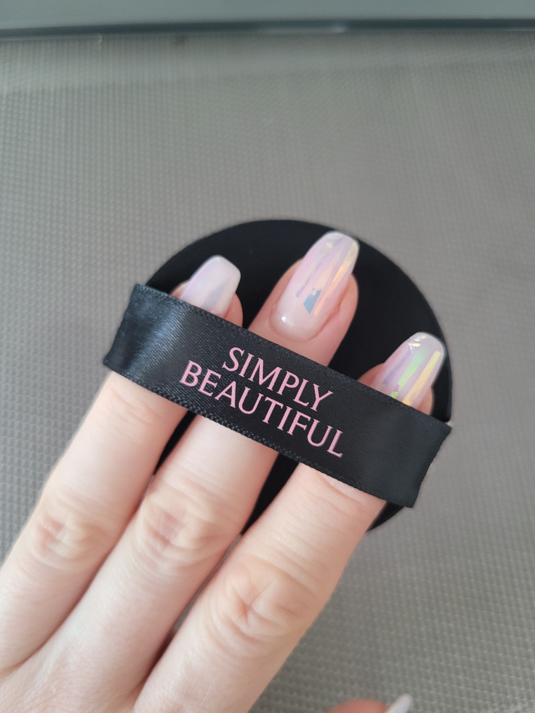 Simply Beautiful Premium Rubycell Antibacterial Puff 2EA