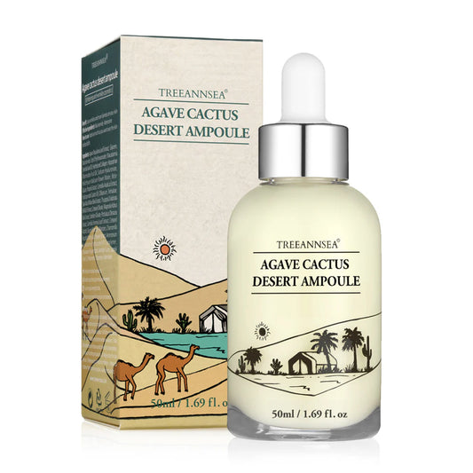 TREEANNSEA Agave Cactus Desert Ampoule – 50ml / 1.76 fl oz | Deep Hydration & Barrier Repair