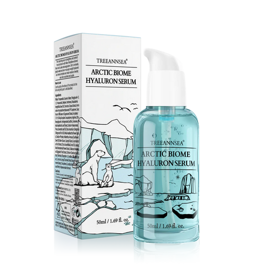 TREEANNSEA Arctic Biome Hyaluron Serum – 50 ml / 1.76 fl oz | Deep Hydration & Barrier Repair