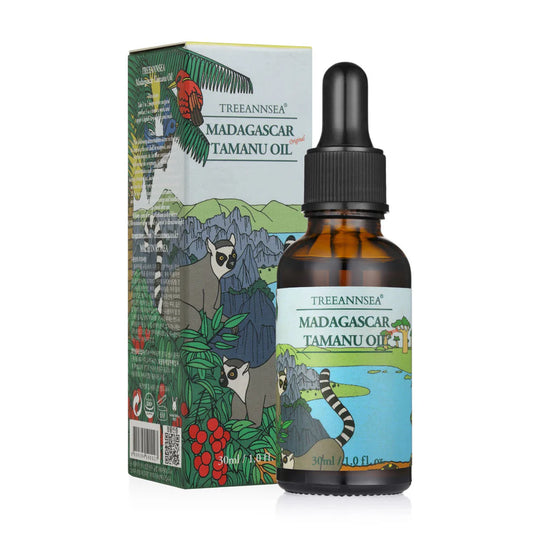 TREEANNSEA Madagascar Tamanu Oil – 30ml / 1.01 fl oz | 100% Pure, Cold-Pressed Seed Oil
