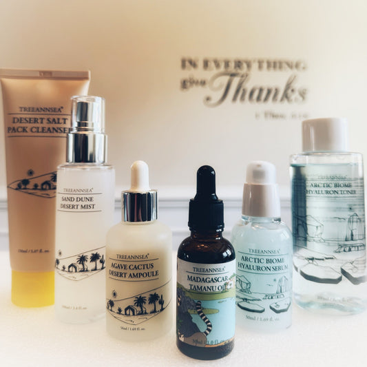 TREEANNSEA Skin Care Set – All-in-One Hydration & Renewal